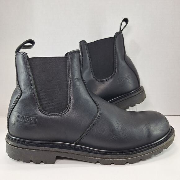 Red Wing Shoes Worx 5424 Joist Mens 12M Black Chelsea Steel Toe Work Boots main image 16
